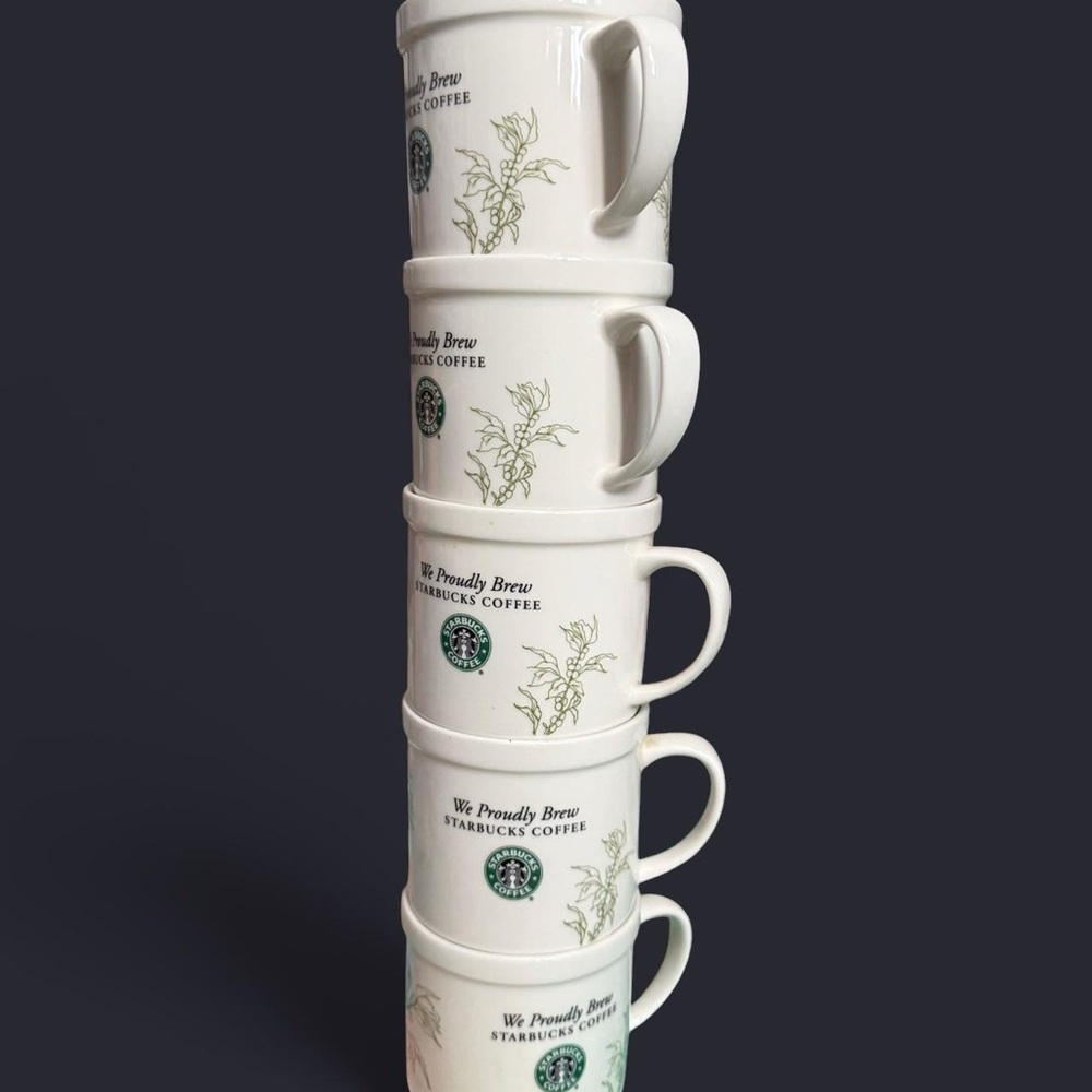 Starbucks Classic White Coffee Mug Collection - Picture 3 of 4